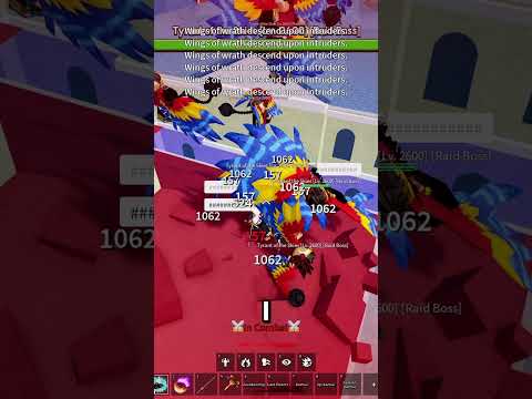 When You Spawn TOO MANY Raid Bosses in Blox Fruits.. #roblox #gamerrobot #bloxfruits thumbnail