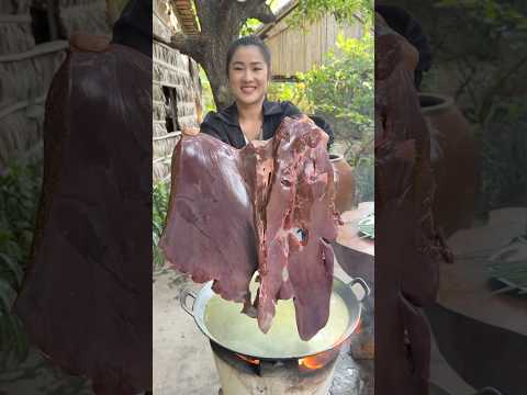 Yummy cow liver cooking thumbnail