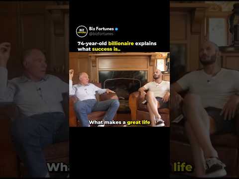 What Really Makes The Great Life By 74 Year Old Billionaire! thumbnail