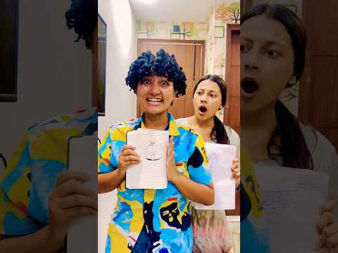Khadus Mummy vs Shararti Bacche ? Drawing Competition #shorts #comedy #aslimonaofficial thumbnail