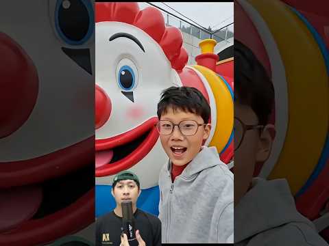AYO NAIK KERETA API BADUT JOKER‼️🤯😱@nishadytfacts #remix #dubbing #trending thumbnail