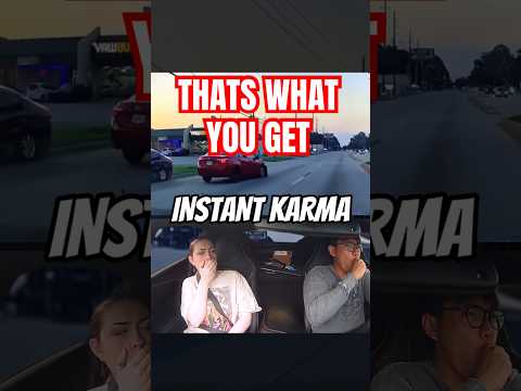 Horrible turner instant karma 🤣 #cars #dashcam #parody #jylez06 thumbnail
