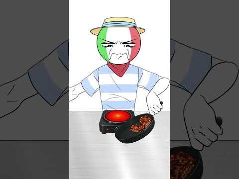 ITALY AND JAPAN MOCK THE FOOD 🥪 #countryhumans thumbnail