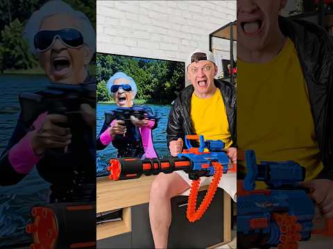 Grandma Teaches Shooting 😂🔥 thumbnail
