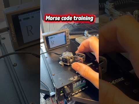 Morse code training #hamradio #hobby #morsecode #training thumbnail