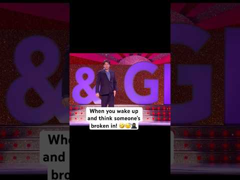 When you wake up and think someone’s broken in! 🤣😴🥷 #comedy #standupcomedy #michaelmcintyre thumbnail