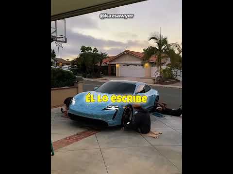 Forró todo su coche con los nombres de sus suscriptores 🚗😳 thumbnail