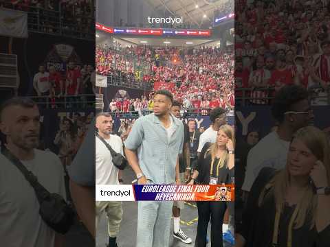 Giannis Antetokounmpo, EuroLeague finali için OAKA’da! 🤩🌟@trendyol thumbnail
