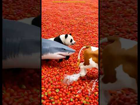 Marvelous Dancing Polish Cow monkey panda shark strawberry asmr cow dance animal funny video thumbnail