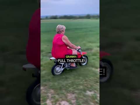 Nobody Expected Grandma To Send It ? (credit: @maudebenpep) thumbnail