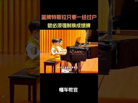 蓝牌特斯拉只要一经过户，就必须强制换成绿牌 #汽车 #汽車 #汽车知识 thumbnail
