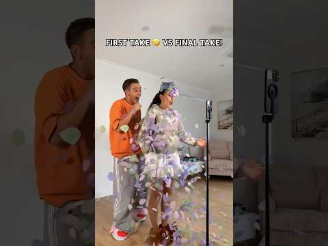 FAIL!🤣😭 - Jasmin and James #blooper #funny #couple #shorts thumbnail