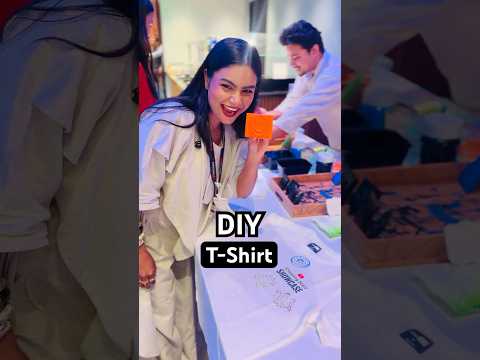 DIY T-Shirt ? #crafteraditi #handmade #DIY #shorts #diytshirt #artshorts @CrafterAditi thumbnail