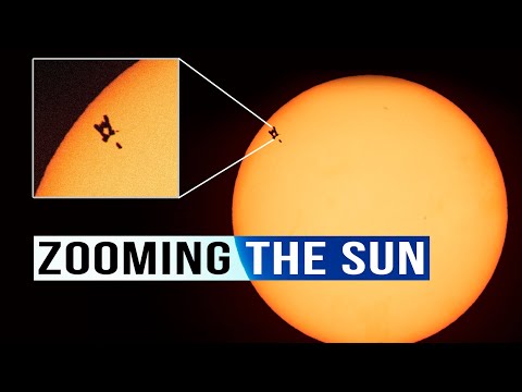 Strange objects passing in front of the sun thumbnail