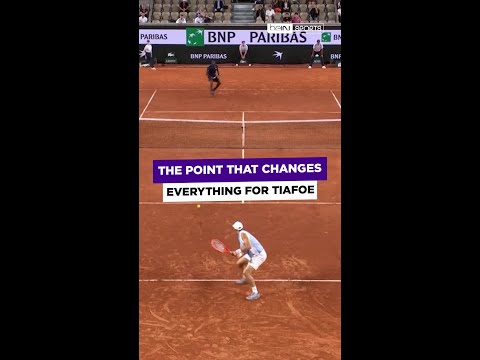 THE CRAZIEST POINT OF ROLAND GARROS? 👀 #beINSPORTS #beINRolandGarros #RolandGarros #shorts thumbnail