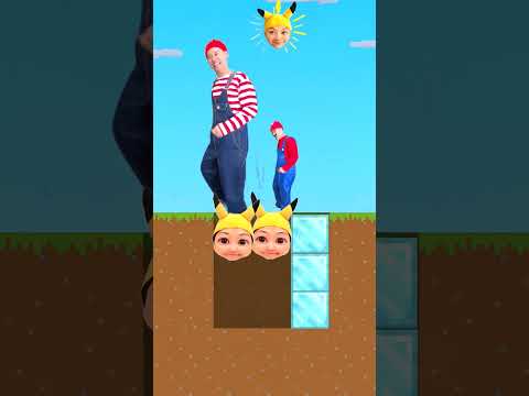 LITTLE BROS VS SUPER LITTLE MARIO BROTHERS... #sad #humor  #emotionalstory thumbnail