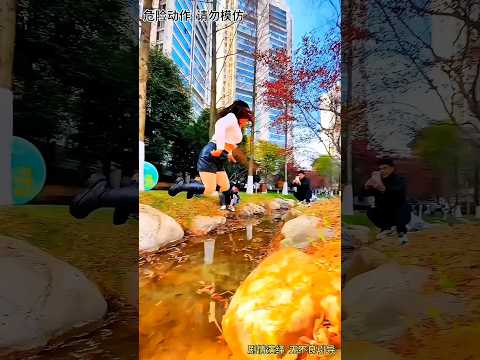Mom vs Son Jump Challenge! ? #shorts thumbnail