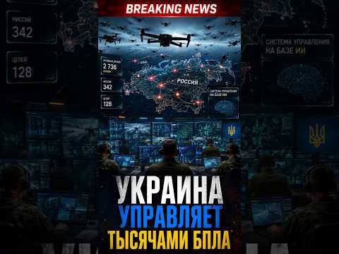 Украина начала управлять тысячами БпЛА одновременно! thumbnail