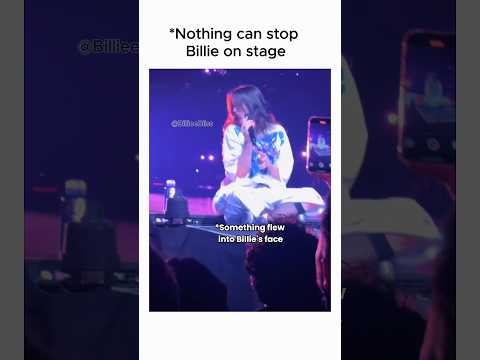 Nothing can stop Billie on stage ?✨ #billieeilish #live #concert thumbnail