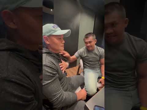 เรื่องมีอยู่ว่า ผมอยากสัมภาษณ์อ้ายแสนชัยครับ😒 #Shorts | Buakaw Banchamek thumbnail