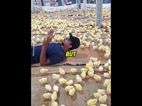 ? He Called… and Hundreds of Chicks Came Running!(credit-thehwaleedahmed/ig) thumbnail