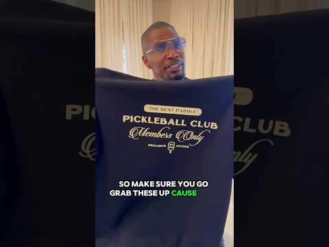 Limited Edition Pickleball Club Crewneck! Buy Now at TheBestPaddle.com #jamiefoxx #pickleball thumbnail