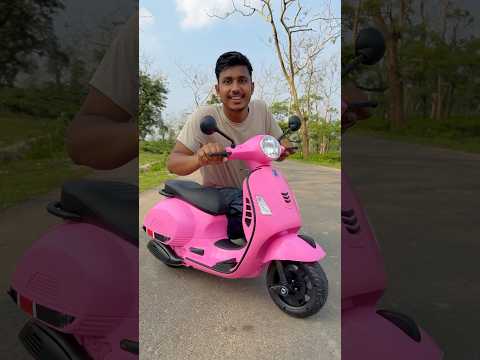 Mera New Vespa Scooter Fitting 🔥 thumbnail