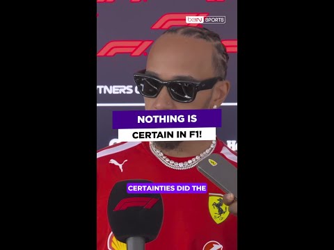 "There are no certainties in Formula 1" Only learnings and progress for Lewis Hamilton! #short #F1 # thumbnail