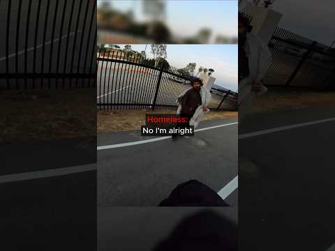 Homeless Man Refuses Free Bike ? thumbnail