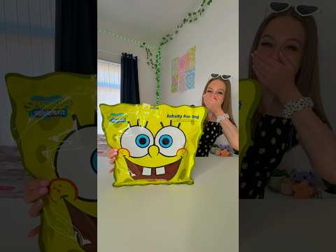 [ASMR] UNBOXING THE *WORLDS BIGGEST* SPONEGBOB MYSTERY BAG WITH 8+ SURPRISES!!😱🍍🌊🍔⁉️ #Shorts thumbnail