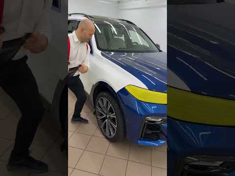 BMW X7 Ink Blot Fender Wrap 🎨🛠️✨ thumbnail