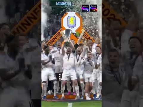 Aston Villa in Istanbul seal their first European silverware since 1982! thumbnail
