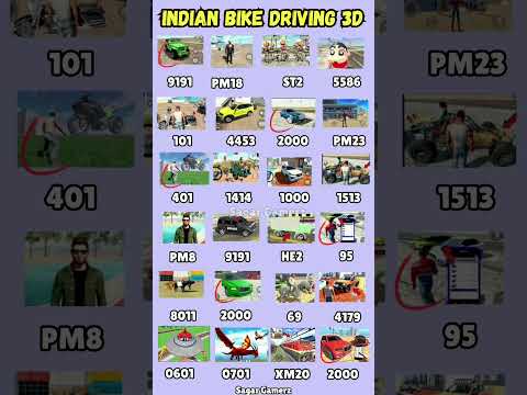 All Real code ? Indian bike driving 3d all new cheat code update + plugin cheat code thumbnail