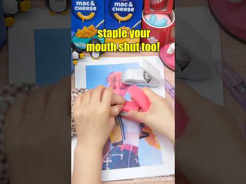 I Stapled Mom’s Mouth Shut! ?#shorts thumbnail