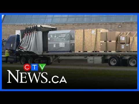 MRI unit arrives at Estevan hospital thumbnail