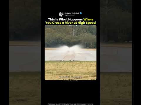 What Happens When a Car Hits Water at High Speed? 🚗💦 thumbnail