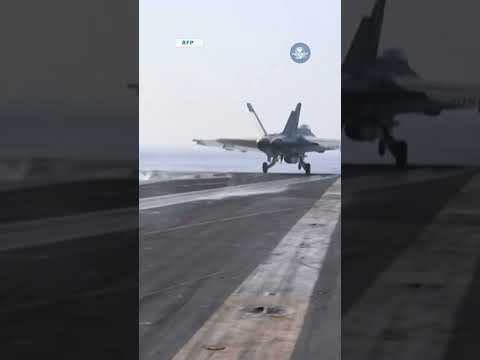 EU ataca buque iraní cerca de Ormuz y derriba drones de ataque #shorts thumbnail