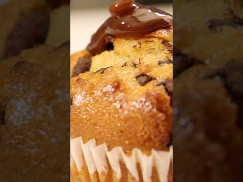 Chocolate chip muffin recipe #baking thumbnail