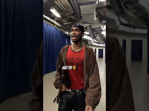 Shai on his teammates Caruso & McCain after a Game 5 win 🎤 thumbnail