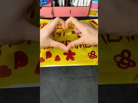 Sihirli yazı yazma yöntemi deniyorum 😉 thumbnail