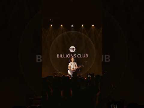 Thinking Out Loud for Billions Club in Dublin, watch now on @Spotify x thumbnail