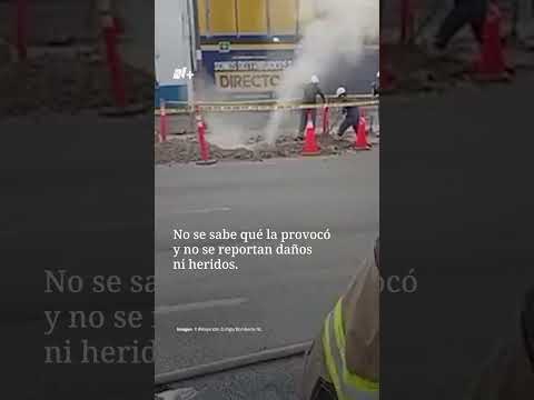Evacuación por fuga de gas en Monterrey thumbnail