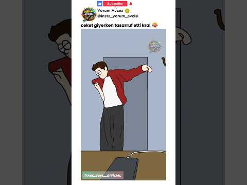 Ceket giyerken şarjdan tasarruf etmek 😂 | Komik Yorumlar #komikyorumlar thumbnail
