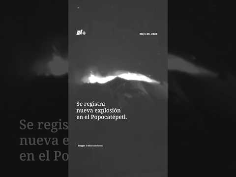 Se registra nueva explosión en el Popocatépetl | N+ thumbnail
