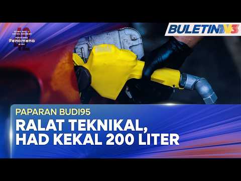 PAPARAN BUDI95 | Ralat Teknikal, Had Bulanan Kekal 200 Liter - MOF thumbnail