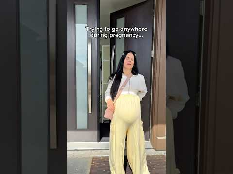 Pregnant Moms Trying To Go Anywhere… 😩😴 #thirdtrimester #pregnancy thumbnail