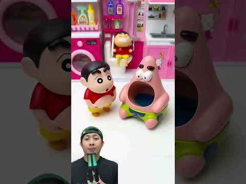 SINCHAN PRANK TEMAN MINUM SIRUP PALSU‼️🤯😱@Shin.chan6996 #remix #dubbing #trending thumbnail