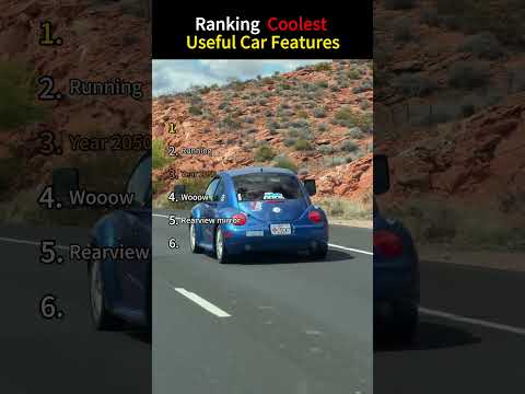 Ranking Coolest Useful Car Features #asmr #funny #odlysatisfying  #satisfying #fyp thumbnail