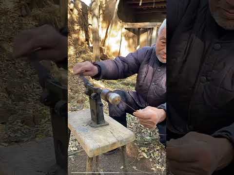 हाथ से रेखा के लिए खूबसूरत मास्क बनाया? ~ wood toy-woodworking art skill wood / hand crafts #shorts thumbnail