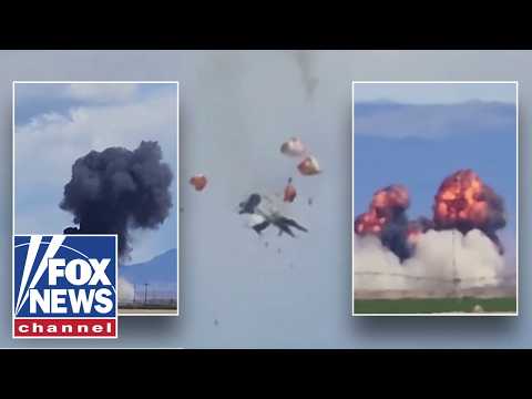 Two Navy jets CRASH midair during Idaho air show thumbnail